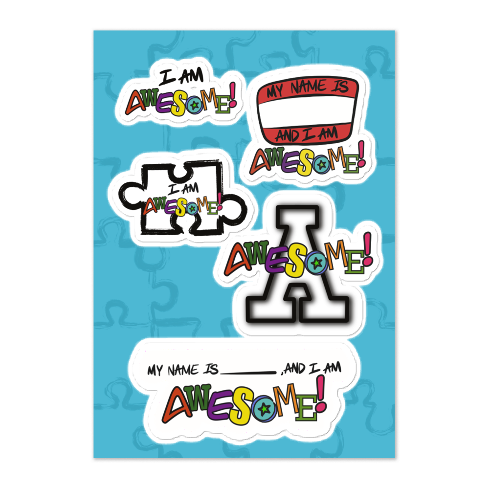 “I am Awesome!” - Sticker sheet