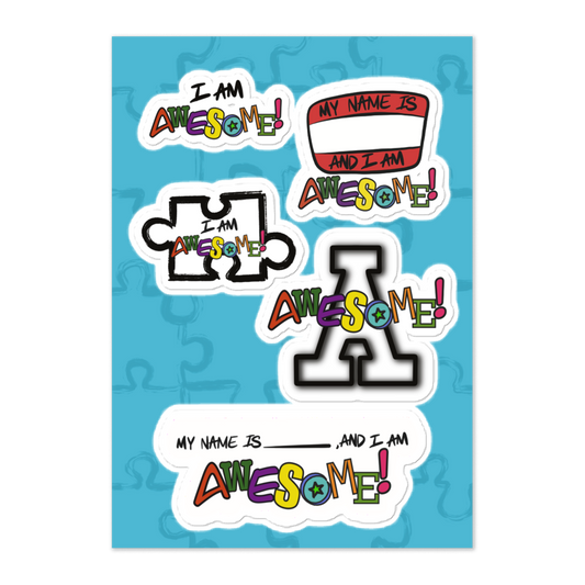 “I am Awesome!” - Sticker sheet