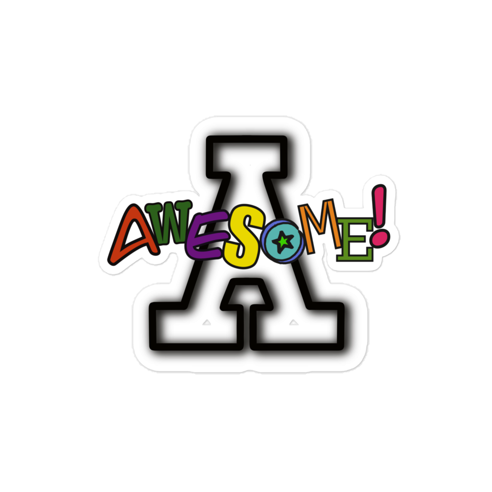 Capital Awesome! - Bubble-free stickers