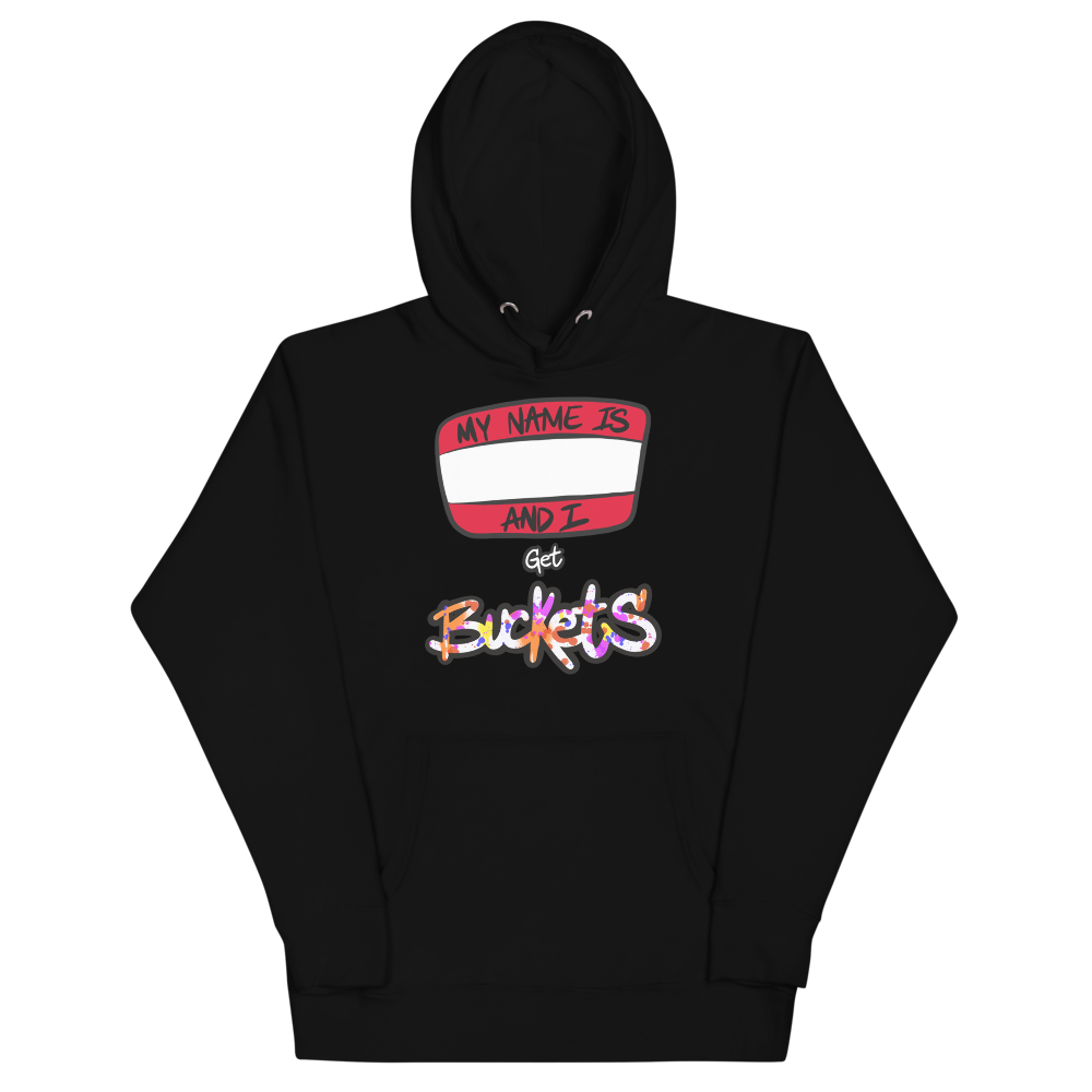 Get Buckets (heavy paint splatter) - Adult Unisex Hoodie