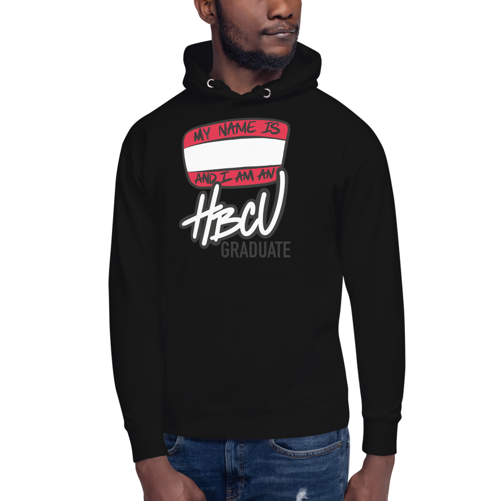 HBCU GRADUATE (black lettering) - Unisex Hoodie