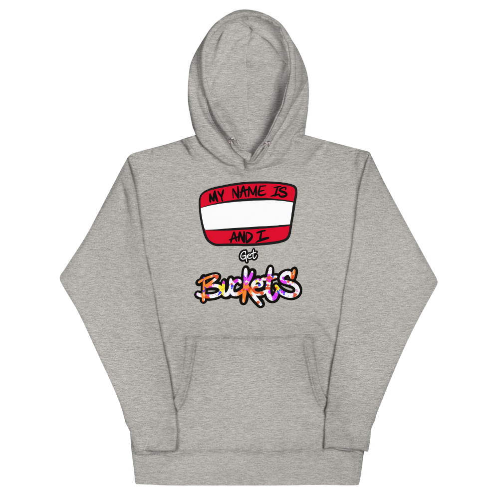 Get Buckets (heavy paint splatter) - Adult Unisex Hoodie