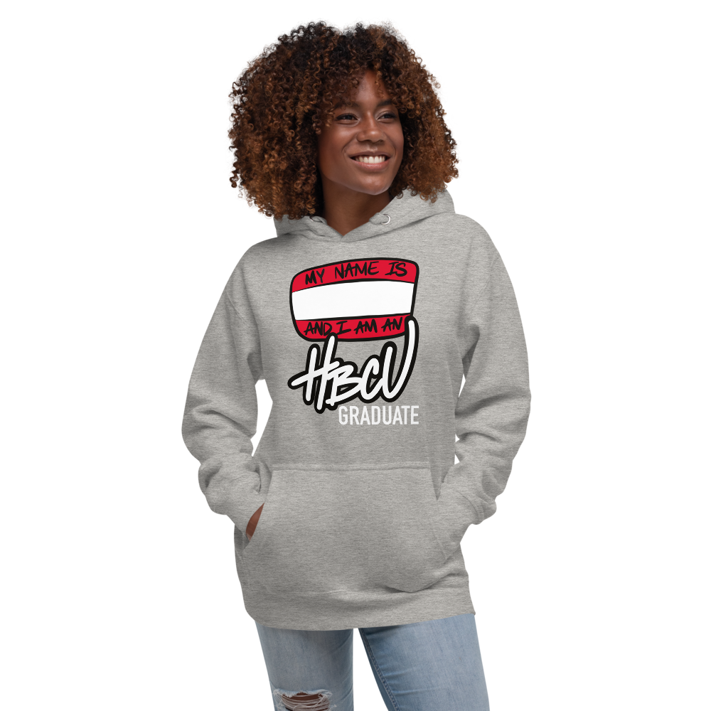 HBCU GRADUATE (white lettering) - Unisex Hoodie