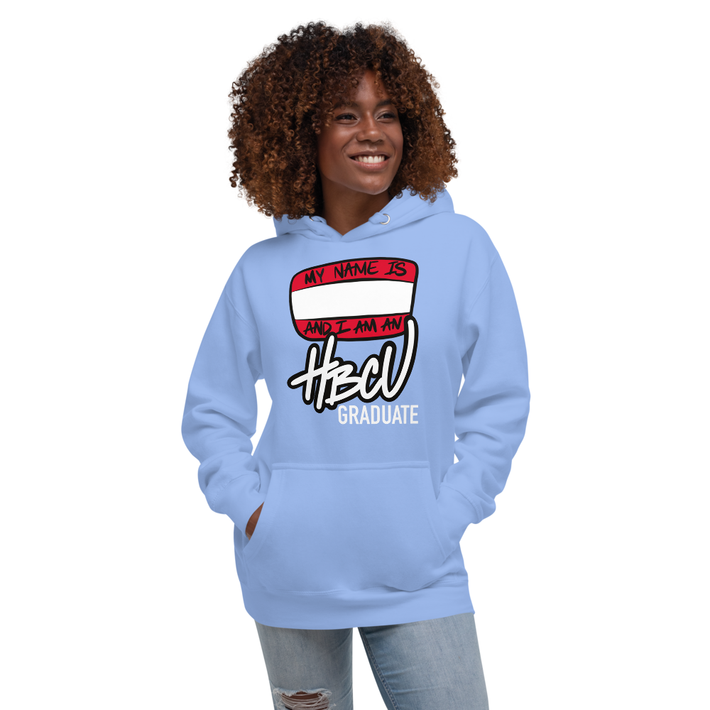 HBCU GRADUATE (white lettering) - Unisex Hoodie