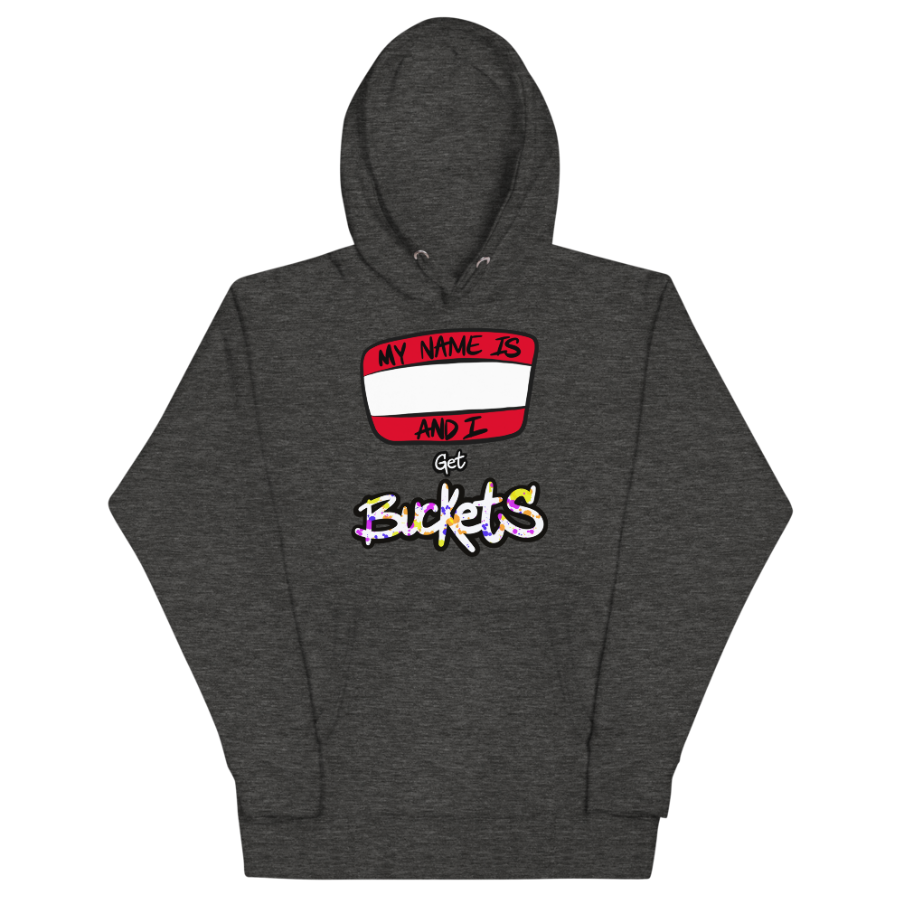 Get Buckets (light paint splatter) - Unisex Hoodie