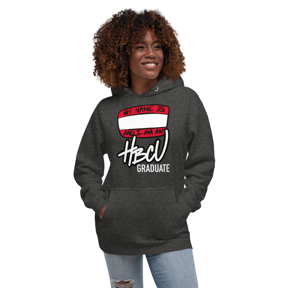 HBCU GRADUATE (white lettering) - Unisex Hoodie