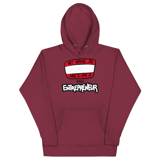Future Entrepreneur (black lettering) - Adult Unisex Hoodie