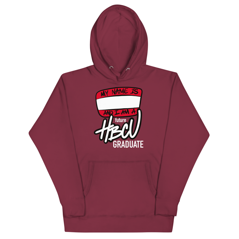 Future HBCU Grad (white lettering) - Adult Unisex Hoodie