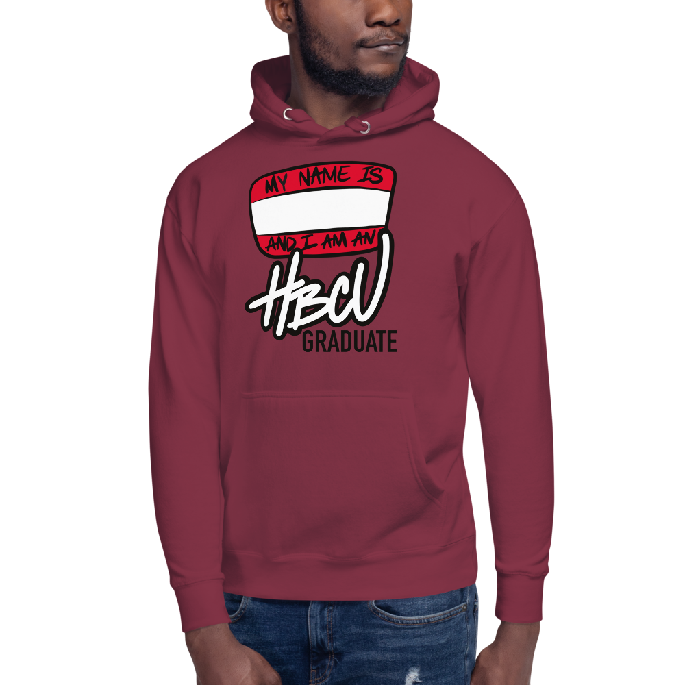 HBCU GRADUATE (black lettering) - Unisex Hoodie