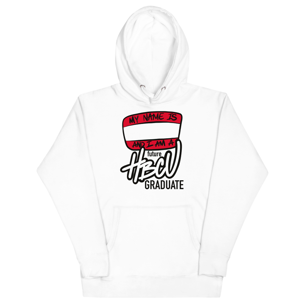 Future HBCU Grad (black lettering) - Adult Unisex Hoodie